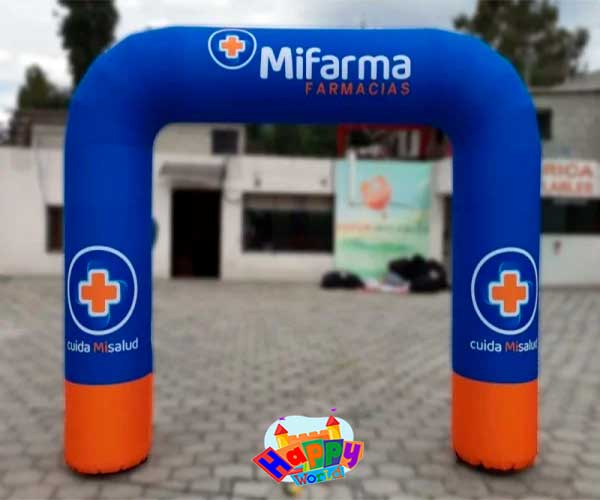 alquiler arco inflable publicitario