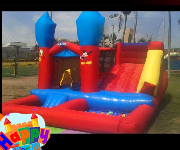 inflable piscina de pelotas