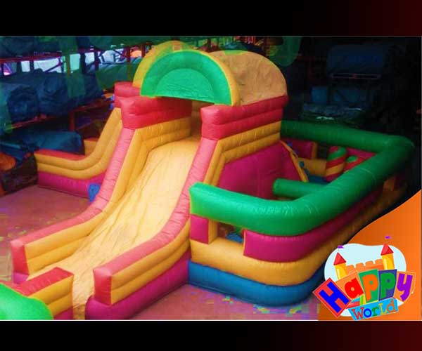 laberinto inflable en alquiler